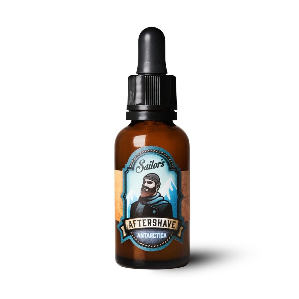 Sailor's Aftershave Antarctica 30 ml - Fresh and Cooling Gel That Reduces Irritated Skin After Shaving