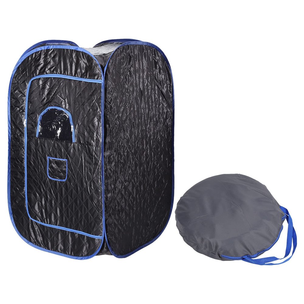 EVTSCAN Portable Steam Sauna Spa Full Body Sauna Tent, Folding Steam Box Sauna Tent for Household