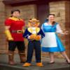 Adult Belle Blue Costume Dress X-Large view 4