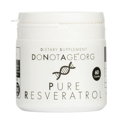 Do Not Age Pure Resveratrol | 60 Capsules | 1000mg per Serving