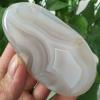 Kigauru Natural crystal rough Colour agate stone crystals palm playthings small stones and meditation healing crystals (Color : A120 126g) view 2