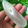 Kigauru Natural crystal rough Colour agate stone crystals palm playthings small stones and meditation healing crystals (Color : A120 126g) view 3