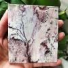 Kigauru Natural crystal rough Natural Stone Drawing Stone Tablet Collection Home Ornament Chakra Spiritual Meditation Healing (Color : A16 152g 65-115mm) view 4