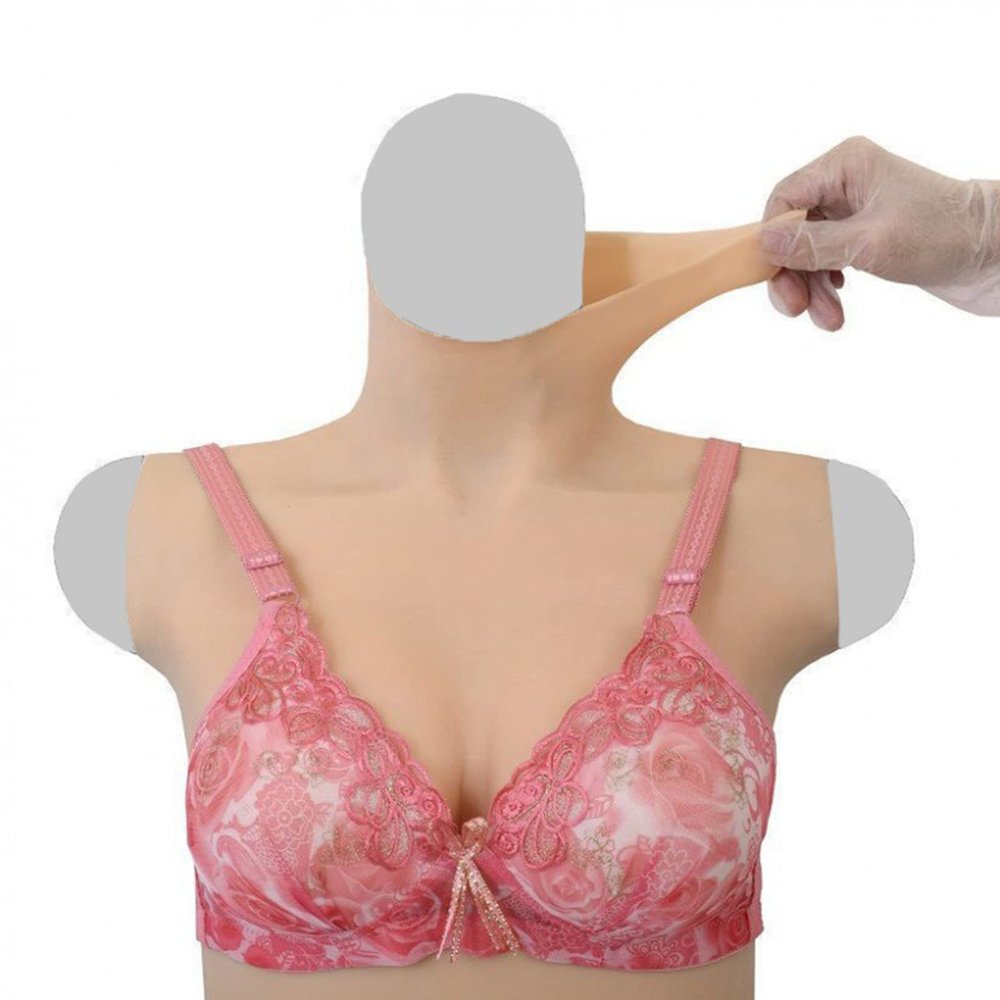 TDHLW Silicone Boobs Breast Forms Realistic Breast Plates Breast Prosthesis Artificial Breast for Crossdressers Transgender Dragqueen Liquid Filler,Silicone Yellow,G