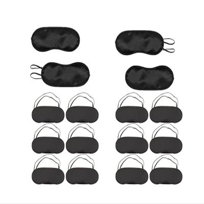 20Pcs Sleep Eye Mask Shade Cover Blindfold Night Sleeping Mask Wholesale Eye Mask for Blindfold Games Group Activity Organizer's (20pcs)