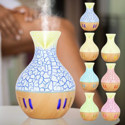 130ml Ultrasonic Cool Mist Humidifier, Essential Oils Diffuser for Aromatherapy, Large Capacity Portable Air Humidifier with USB Car Adapter for Home, Office, Yoga