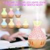 130ml Ultrasonic Cool Mist Humidifier, Essential Oils Diffuser for Aromatherapy, Large Capacity Portable Air Humidifier with USB Car Adapter for Home, Office, Yoga view 3