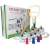12 Cupping Cups Sets Biomagnetic Traditional Professional Chinese Therapy Massage Cupping Set Household Pull Out Vacuum Cupping Kit/Chinese Massage Hijama Suction (12) view 1