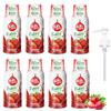 8 Pack - FruttaMax Strawberry Syrup | Less Sugar | 60% Real Fruit Concentrate | Suitable for soda Machine 8x500ml view 1