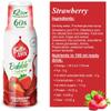8 Pack - FruttaMax Strawberry Syrup | Less Sugar | 60% Real Fruit Concentrate | Suitable for soda Machine 8x500ml view 2