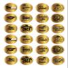 24 edible PRE CUT Graduation 2023 gold kids childrens party decorations Wafer Paper Cupcake Topper Cake view 4