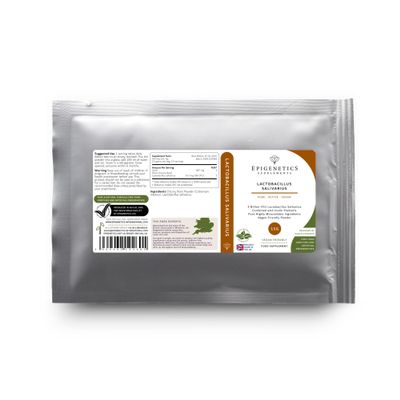 Lactobacillus Salivarius 15g | 5 Billion CFU Probiotic + Chicory Root Prebiotic (Inulin) | Vegan Friendly Powder for Gut Health | UK Made | 1g Daily (15 Servings)