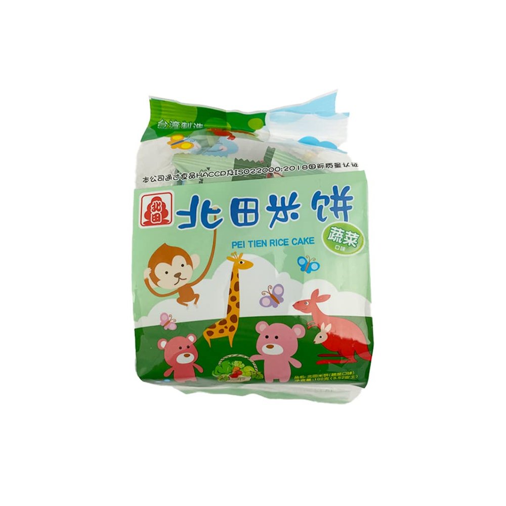 Peitien Rice Cake (Vegetable Flavour) 100gr x 5 pack