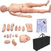 DACUN Male Patient Care Manikin 5.57ft Life Size Full Body Nursing Skills Training Manikin Training Manikin for Educational Teaching Research view 1