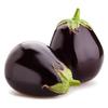 Fresh Round Aubergine (Indian Eggplant/Brinjal) 500g  2 Units | Premium Whole Vegetables | Perfect for Curries, Stir-Fries & Roasting | Fresh & Chilled Delivery view 1