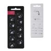 Hearing Aid Domes for Oticon Replacements,Oticon Minifit Double Vent Bass Domes (8 mm/2 Pack,Universal Domes for Oticon Hearing Aid Supplies (8MM Double Vent)  view 2