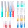35 Pieces Interdental Brush,Toothpicks Tooth Flossing Head Oral Dental Hygiene Brush,Teeth Cleaner Dental Floss Stick Tooth Cleaning ToolBraces Dental Brush Flosser for Cleaner Interdental Brush view 1