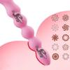 ZHANGZONG Made of 8.5"/ 6.5" Soft Pink Silicone, Super Waterproof and Very Smooth(Color:B,Size:) view 3