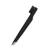 1pcs Double-head Bevel Eyebrow Tweezer Clip Brush Eyebrow Trimming Tool Stainless Steel Beauty Tools for Beauty Salon Home Use view 1