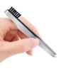 1pcs Double-head Bevel Eyebrow Tweezer Clip Brush Eyebrow Trimming Tool Stainless Steel Beauty Tools for Beauty Salon Home Use view 4