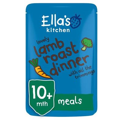 Ella's Kitchen Lovely Lamb Roast Dinner 190gr x 5 Pack