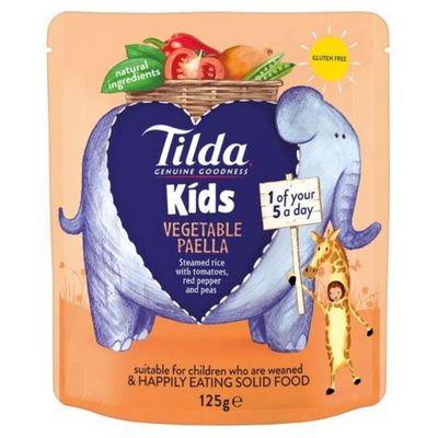 Tilda Kids Vegetable Paella 125gr x 10 Pack