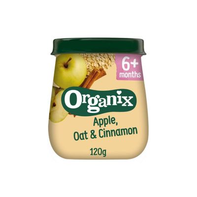 Organix Just Apple Oats & Cinnamon 120gr x 10 Pack