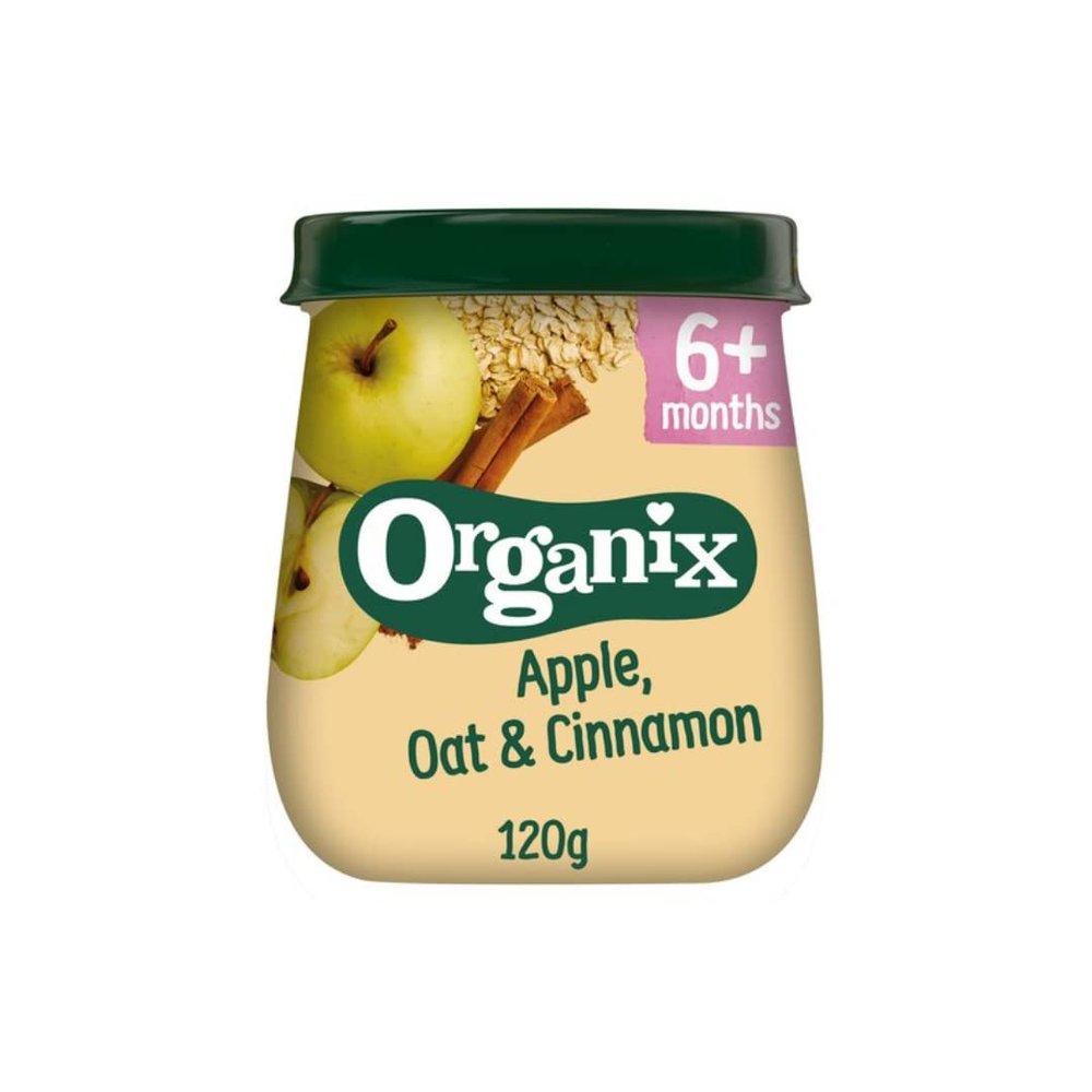 Organix Just Apple Oats & Cinnamon 120gr x 10 Pack