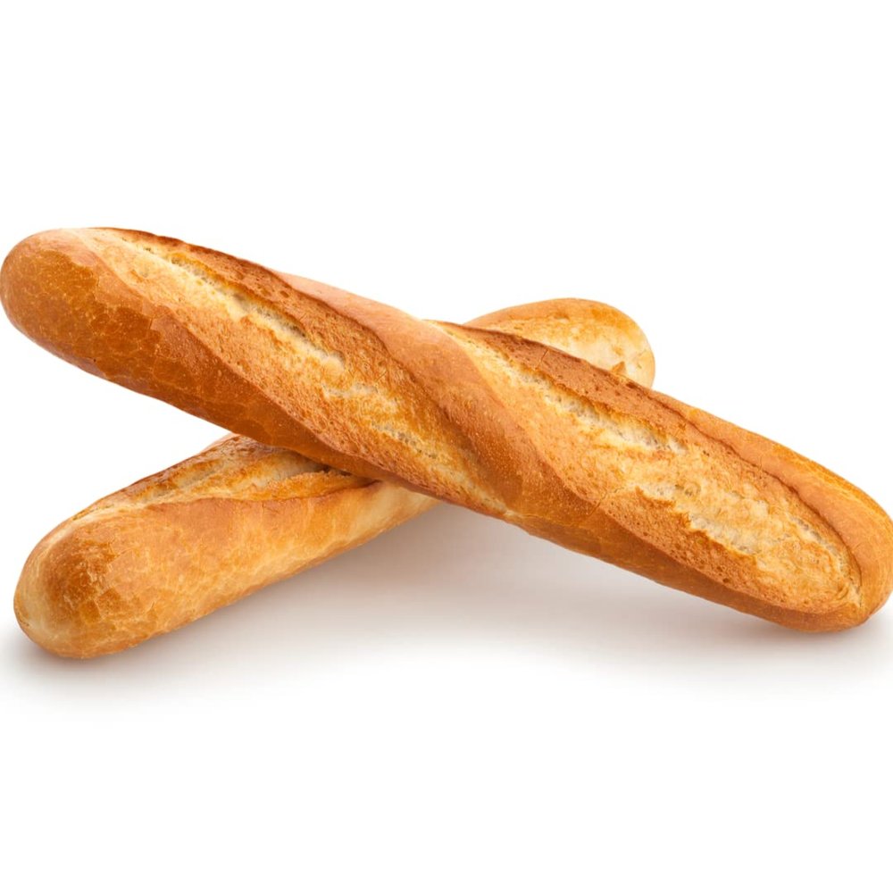 Menissez 2 Baguettes x 5 Pack Artisan French Baguettes, Crispy Crust & Soft Interior, Oven-Ready for Fresh Home Baking