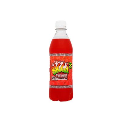 Bigga Fruit Punch Soft Drink 500ml x 10 Pack
