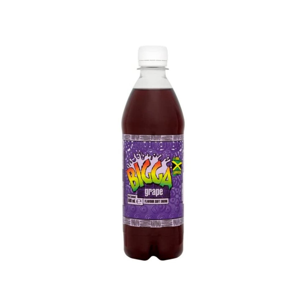 Bigga Grape Soft Drink 500ml x 10 Pack