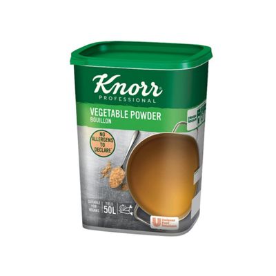 Knorr Professional Vegetable Powder Bouillon 1kg x case of 3