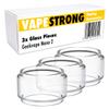 VapeStrong 3X Spare Bubble Glass Tube for GeekVape Nano 2 Tank, M100 Kit Fatboy Bulb Fat Boy Geek Vape view 1