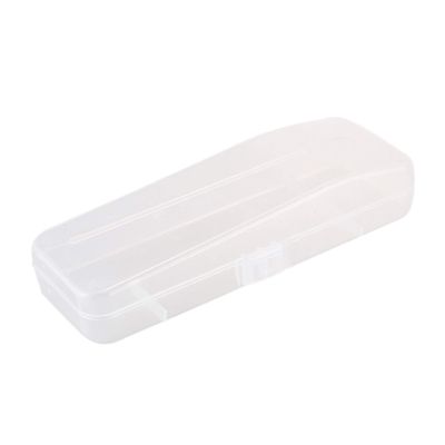 Dacvgog 1 Pcs Travel Double Men Case Accessories Transparent Holder Travel Plastic Case