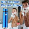 Yeeda Portable Electric Shaver for Men, Washable Electric Razor, Multifunction Portable Low-Noise Travel Shaver for Men's Beard Shaving Trimming Grooming view 2