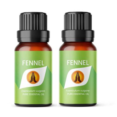Aroma Energy | Fennel Essential Oil - 20ml (2 x 10ml Bottles) - 100% Pure & Natural