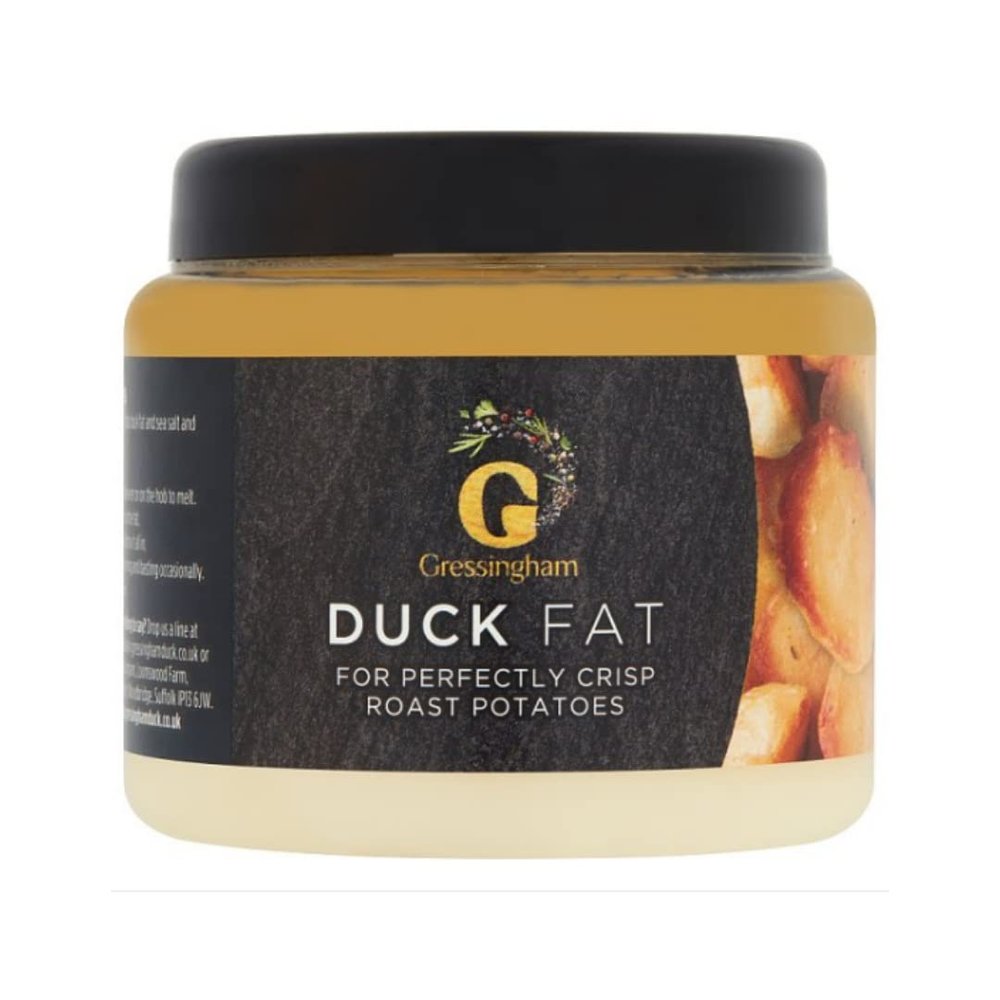 Gressingham Duck Fat 250g x 4 Pack | Premium Cooking Fat | Ideal for Roasting & Frying