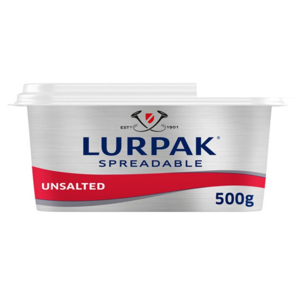 Lurpak Unsalted Spreadable 500gr x 3 pack