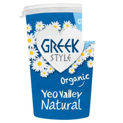Yeo Valley Greek Style Natural Yoghurt 450gr x 5 Pack