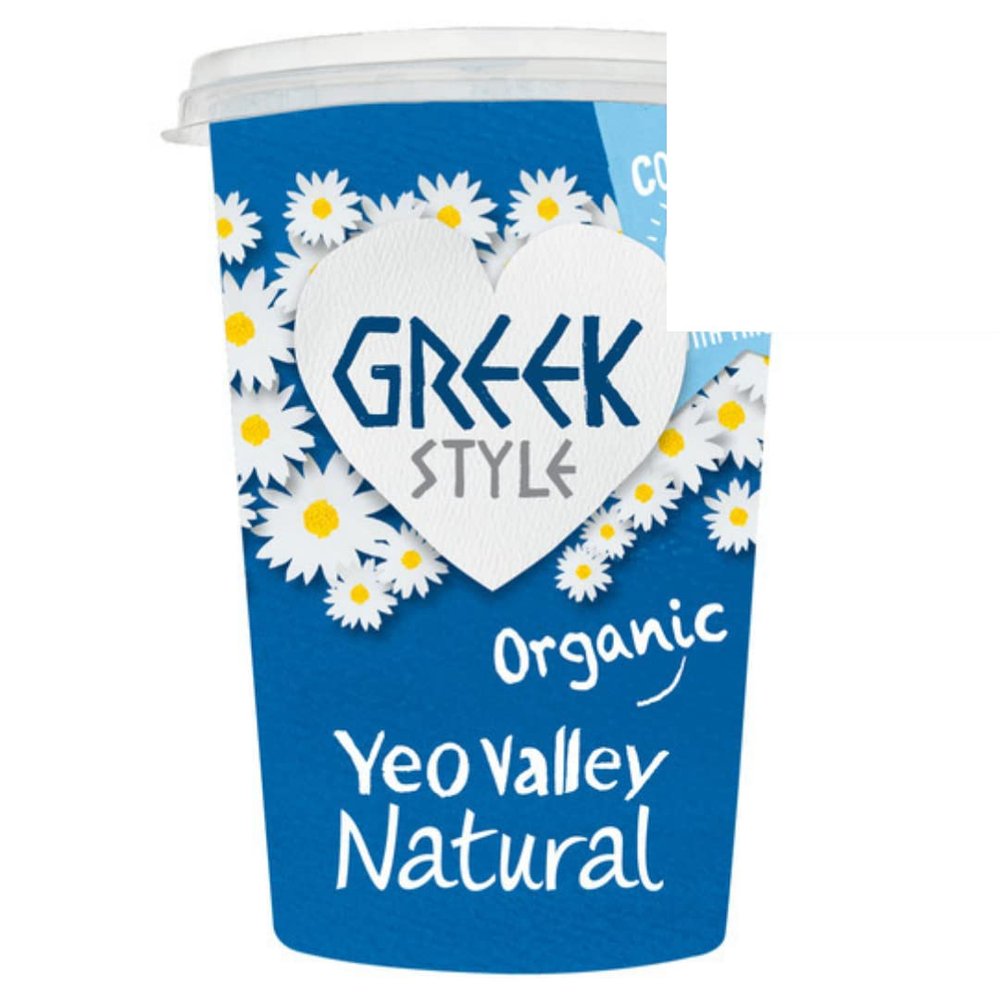 Yeo Valley Greek Style Natural Yoghurt 450gr x 5 Pack