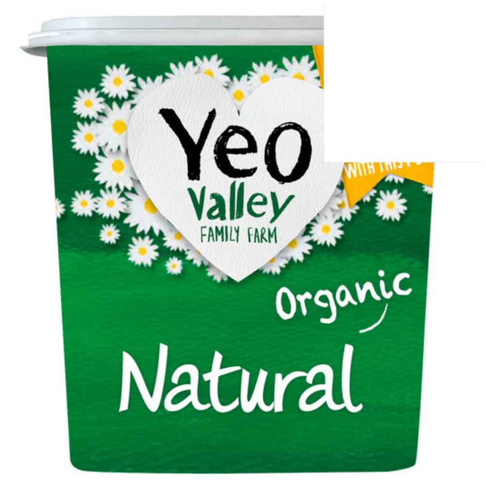 Yeo Valley Natural Yoghurt 1kg x 5 Pack