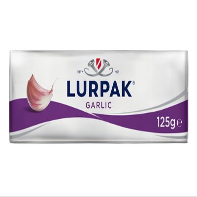 Lurpak Garlic Butter 125gr x 5 pack