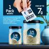 Integra Boost - 62% RH Level - 2 Gram Size - Two-Way Humidity Control Pack Incl. Replacement Indicator Cards - Moisture Balancer Packet For Food Storage & Preserving Herbs, Protects 1/4 Oz (Pack of 6) view 3