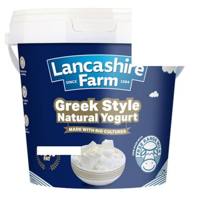 Lancashire Farm Greek Style Yoghurt 1kg x 5 Pack