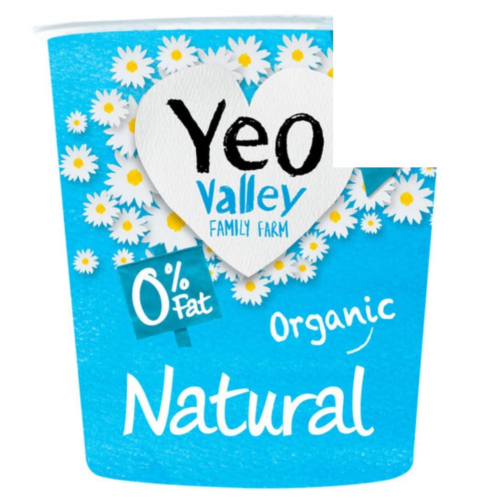 Yeo Valley 0% Fat Natural Yoghurt 150gr x 20 Pack