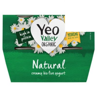 Yeo Valley Natural Yoghurt 4X120gr x 5 Pack