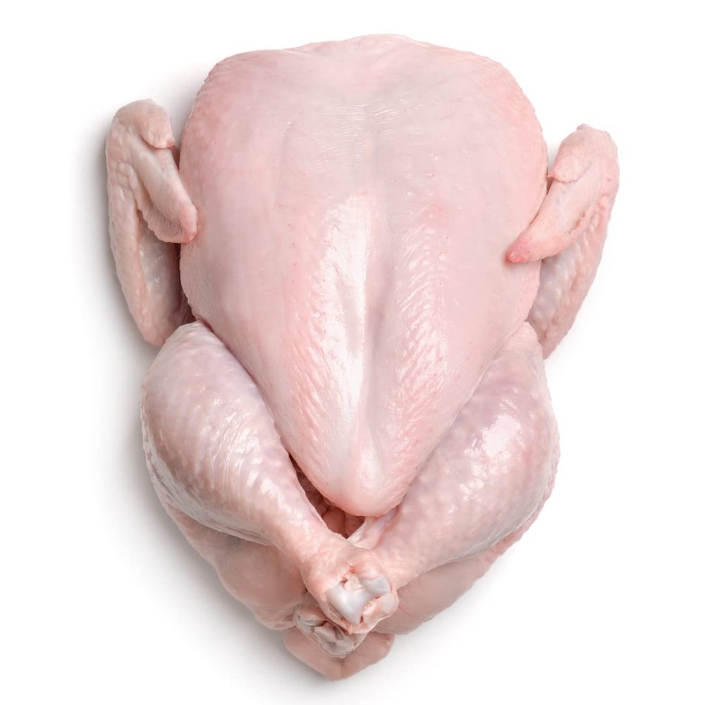 Small Whole Chicken 1.5kg -/+10% x 2 Units Fresh Halal Chickens for Roasting, Grilling & Family Meals Tender & Juicy Poultry Twin Pack