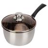 Alvinlite Milk Pot Small Soup Pot Thickened Composite Steel Non-Magnetic Single Handle Cooking Utensils 18Cm Small view 1