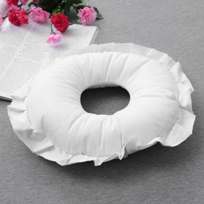 Ergonomic Face-Down Rest Pillow for Spa, & Nap Soft Facial Cushion with Ventilated Design Height Support