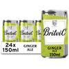Britvic Ginger Ale, 24 x 150ml Can view 1
